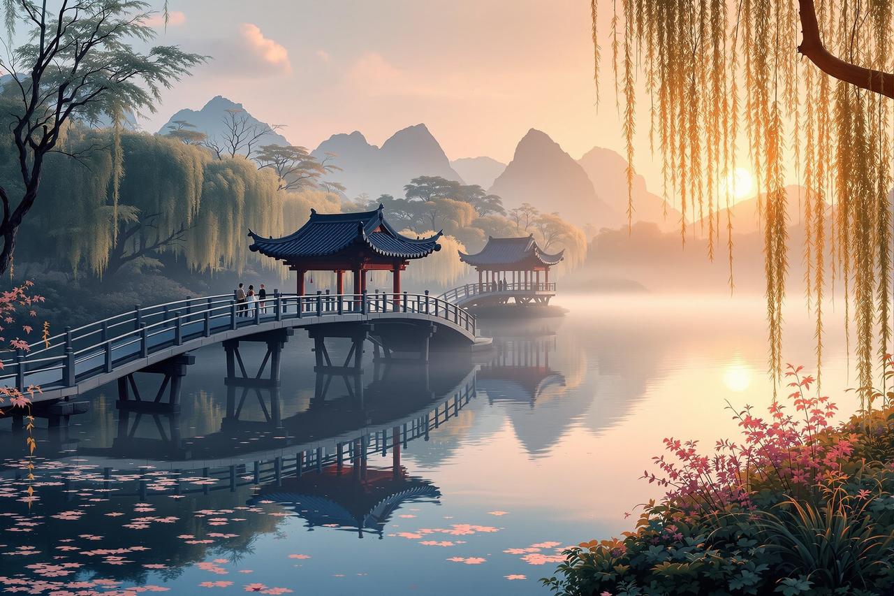 短剧 - 杭州西湖文旅短剧《断桥烟雨》 短剧成功案例 - 杭州西湖文旅短剧《断桥烟雨》